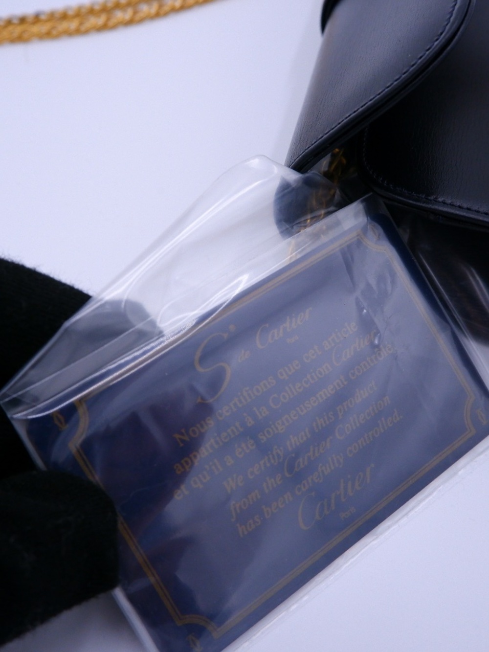 Vintage Cartier Sapphire Line in Dark Navy — 1990s - Picture 14 of 15